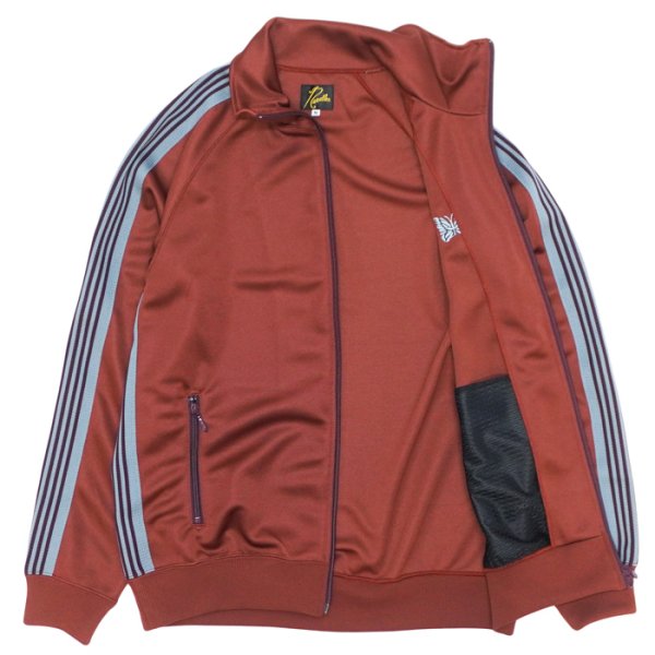 画像3: NEEDLES（ニードルズ）Track Jacket（トラックジャケット）"Poly Smooth" / Rust（ラスト） (3)