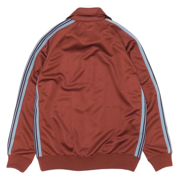 画像2: NEEDLES（ニードルズ）Track Jacket（トラックジャケット）"Poly Smooth" / Rust（ラスト） (2)