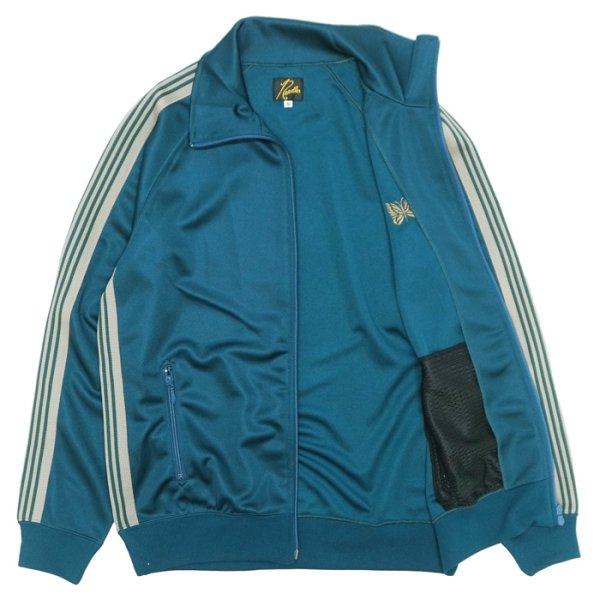 画像3: NEEDLES（ニードルズ）Track Jacket（トラックジャケット）"Poly Smooth" / Green（グリーン） (3)