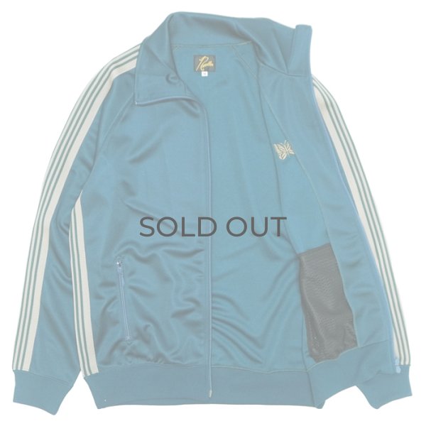 画像3: NEEDLES（ニードルズ）Track Jacket（トラックジャケット）"Poly Smooth" / Green（グリーン） (3)