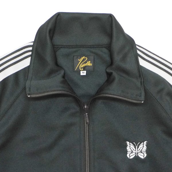 画像4: NEEDLES（ニードルズ）Track Jacket（トラックジャケット）"Poly Smooth" / Charcoal（チャコール） (4)