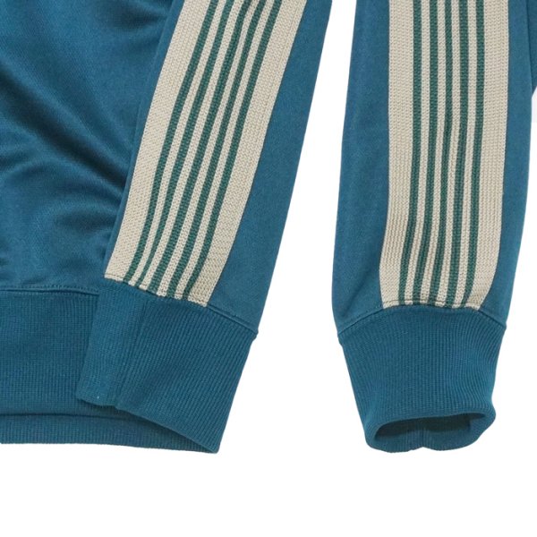 画像6: NEEDLES（ニードルズ）Track Jacket（トラックジャケット）"Poly Smooth" / Green（グリーン） (6)