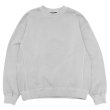 画像1: EVCON（エビコン）Pigment Crew Sweat（ピグメントクルースウェット）”Pigment Dye・BIO Processing" / Lt,Gray（ライトグレー） (1)