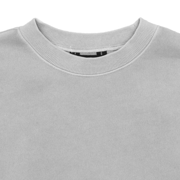 画像3: EVCON（エビコン）Pigment Crew Sweat（ピグメントクルースウェット）”Pigment Dye・BIO Processing" / Lt,Gray（ライトグレー） (3)