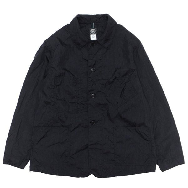 画像1: Post O'Alls（ポストオーバーオールズ）SWEETBEAR 3（スイートベアー 3）"Crinkle Nylon Taffeta" / Black（ブラック） (1)