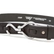 画像3: TORY LEATHER（トリーレザー）11/4 Hoop Pick Belt（フープピックベルト）/ Black×Nickel（ブラック×ニッケル） (3)