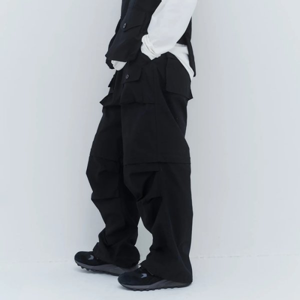 画像10: MODMNT（モドメント）KNOCK ABOUT PANTS（ノックアバウトパンツ）/ Black（ブラック） (10)