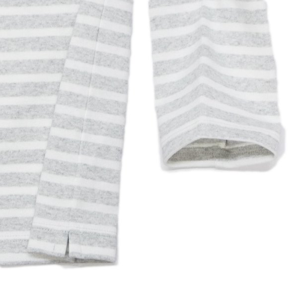 画像5: SAINT JAMES（セントジェームス）OUESSANT LOOSE（ウエッソン・ルーズ）"Women" / GRIS CL×NEIGE（杢ライトグレー×ホワイト） (5)