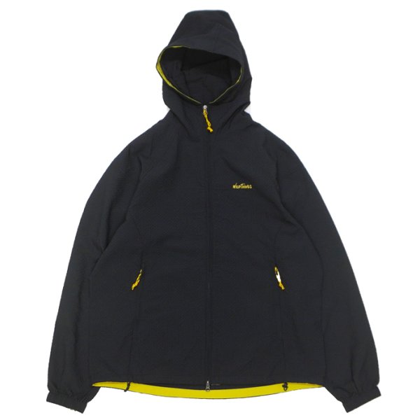 画像1: WILD THINGS（ワイルドシングス）GECKO LIGHT PARKA（ゲッコーライトパーカ）/ Black（ブラック） (1)