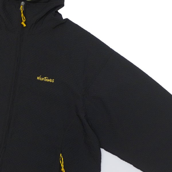 画像4: WILD THINGS（ワイルドシングス）GECKO LIGHT PARKA（ゲッコーライトパーカ）/ Black（ブラック） (4)