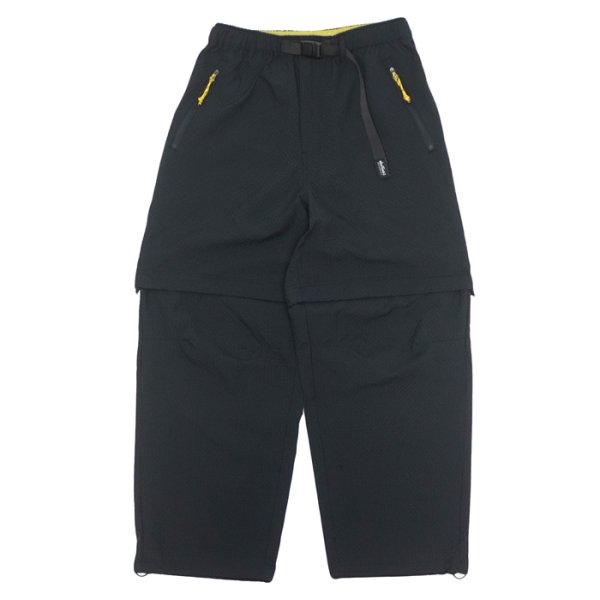 画像1: GRAMICCI（グラミチ）GECKO CONVERTIBLE SEER PANTS（ゲッコーコンバーチブルシアーパンツ）/ Black（ブラック） (1)