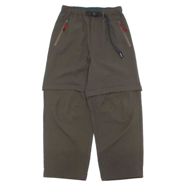 画像1: GRAMICCI（グラミチ）GECKO CONVERTIBLE SEER PANTS（ゲッコーコンバーチブルシアーパンツ）/ Brown（ブラウン） (1)
