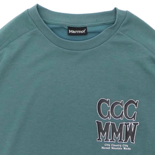 画像8: MMWCCC（マーモット×シティーカントリーシティー）Feel Up L/S T-Shirt（フィールアップロングスリーブTシャツ）"MMWCCC" / White（ホワイト） (8)