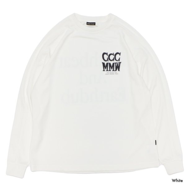 画像2: MMWCCC（マーモット×シティーカントリーシティー）Feel Up L/S T-Shirt（フィールアップロングスリーブTシャツ）"MMWCCC" / White（ホワイト） (2)
