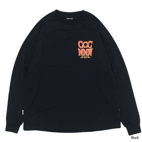 画像4: MMWCCC（マーモット×シティーカントリーシティー）Feel Up L/S T-Shirt（フィールアップロングスリーブTシャツ）"MMWCCC" / White（ホワイト） (4)