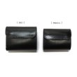 画像8: WILD SWANS（ワイルドスワンズ）ENO mini（イーノミニ）ミニ3つ折りウォレット"サドルプルアップ"/Black（ブラック） (8)