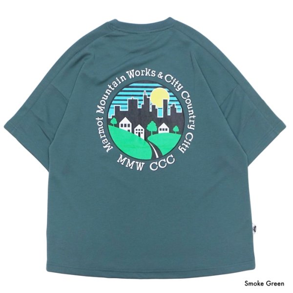 画像5: MMWCCC（マーモット×シティーカントリーシティー）Feel Up S/S T-Shirt（フィールアップショートスリーブTシャツ）"Motivasion" / 3Colors（全3色展開） (5)