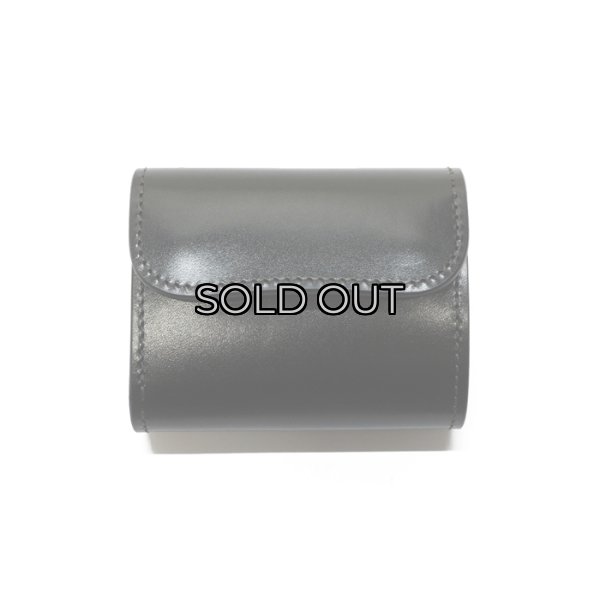 画像1: WILD SWANS（ワイルドスワンズ）ENO mini（イーノミニ）ミニ3つ折りウォレット"サドルプルアップ"/Black（ブラック） (1)