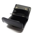 画像7: WILD SWANS（ワイルドスワンズ）ENO mini（イーノミニ）ミニ3つ折りウォレット"サドルプルアップ"/Black（ブラック） (7)