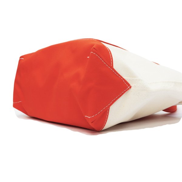 画像4: L.L.Bean（エルエルビーン）Boat&Tote Bag Open Top"M"（ボートアンドトートバッグ オープントップM）/ Orange（オレンジ） (4)