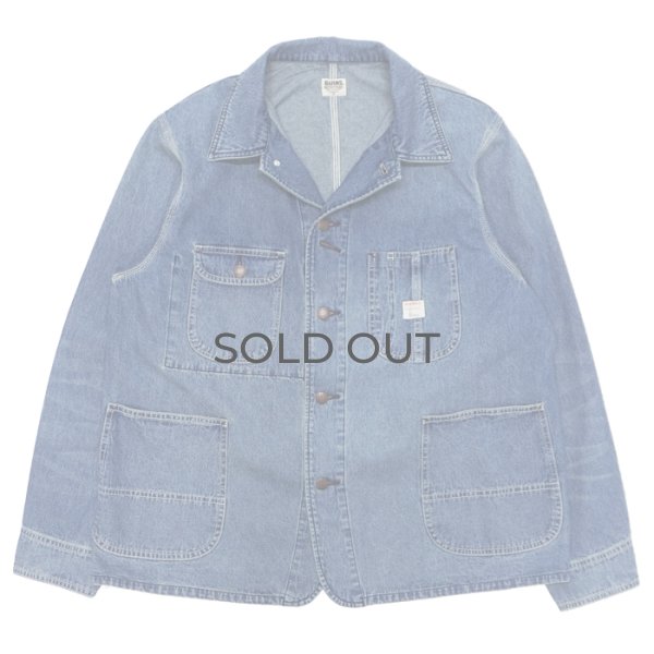 画像1: BARNS OUTFITTERS×BIG MAC（バーンズアウトフィッターズ×ビックマック）Denim Coverall（デニムカバーオール） / L,Indigo（ライトインディゴ） (1)