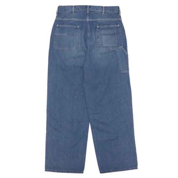 画像2: BARNS OUTFITTERS×BIG MAC（バーンズアウトフィッターズ×ビックマック）Denim Painter Pants（デニムペインターパンツ） / L,Indigo（ライトインディゴ）【裾上げ無料】 (2)