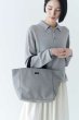 画像11: STANDARD SUPPLY（スタンダードサプライ）B TOTE S（B トート・S）60/40 "SIMPLI CITY"/ Steel Grey（スティールグレー） (11)