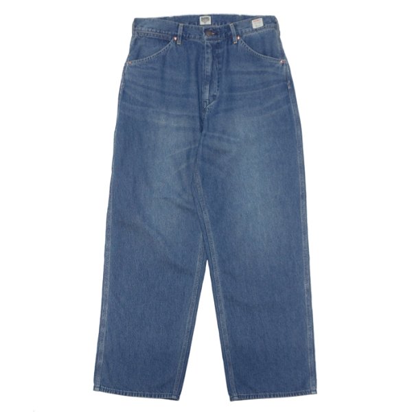 画像1: BARNS OUTFITTERS×BIG MAC（バーンズアウトフィッターズ×ビックマック）Denim Painter Pants（デニムペインターパンツ） / L,Indigo（ライトインディゴ）【裾上げ無料】 (1)