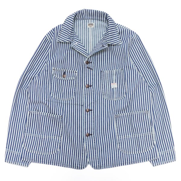 画像1: BARNS OUTFITTERS×BIG MAC（バーンズアウトフィッターズ×ビックマック）Denim Coverall（デニムカバーオール） / Hickory（ヒッコリー） (1)