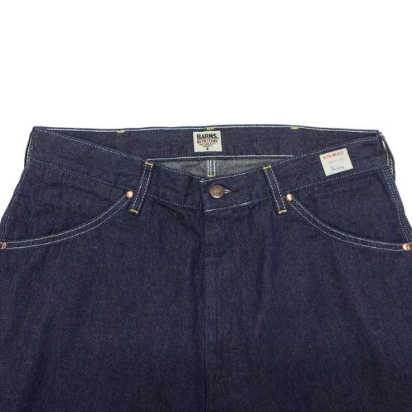 画像4: BARNS OUTFITTERS×BIG MAC（バーンズアウトフィッターズ×ビックマック）Denim Painter Pants（デニムペインターパンツ） / Indigo（インディゴ）【裾上げ無料】 (4)