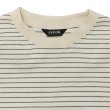 画像3: EVCON（エビコン）BORDER WIDE L/S TEE（ボーダーワイドロングスリーブTシャツ） / Ivory（アイボリー） (3)