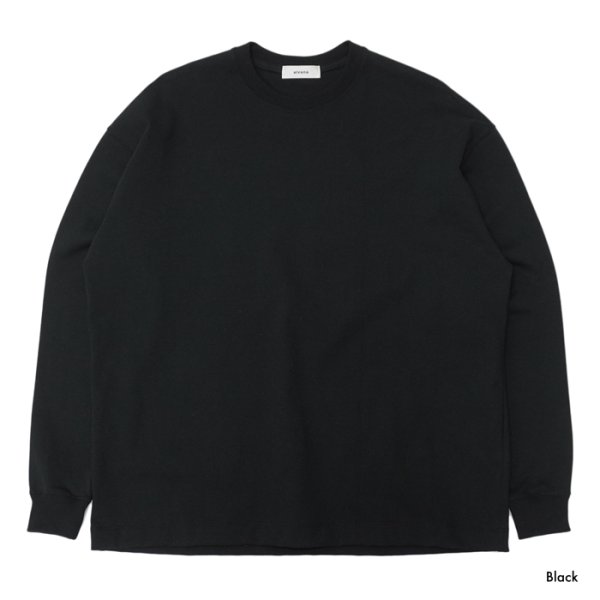 画像5: alvana（アルヴァナ）空紡 L/S TEE SHIRTS（空紡ロングスリーブTシャツ）/ 4Colors（全4色展開） (5)