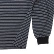 画像5: EVCON（エビコン）BORDER WIDE L/S TEE（ボーダーワイドロングスリーブTシャツ） / Black（ブラック） (5)