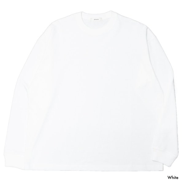画像2: alvana（アルヴァナ）空紡 L/S TEE SHIRTS（空紡ロングスリーブTシャツ）/ 4Colors（全4色展開） (2)