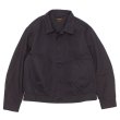 画像1: *A VONTADE（アボンタージ）Coal Mine Blouse（コールマインブルゾン）"Cotton Hemp Duck" / INK（インク） (1)