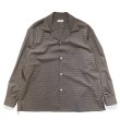 画像1: KAPTAIN SUNSHINE（キャプテンサンシャイン）Summer Wool Open Collar Shirt（サマーウールオープンカラーシャツ）/ Khaki Plaid（カーキチェック） (1)