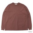 画像4: alvana（アルヴァナ）空紡 L/S TEE SHIRTS（空紡ロングスリーブTシャツ）/ 4Colors（全4色展開） (4)