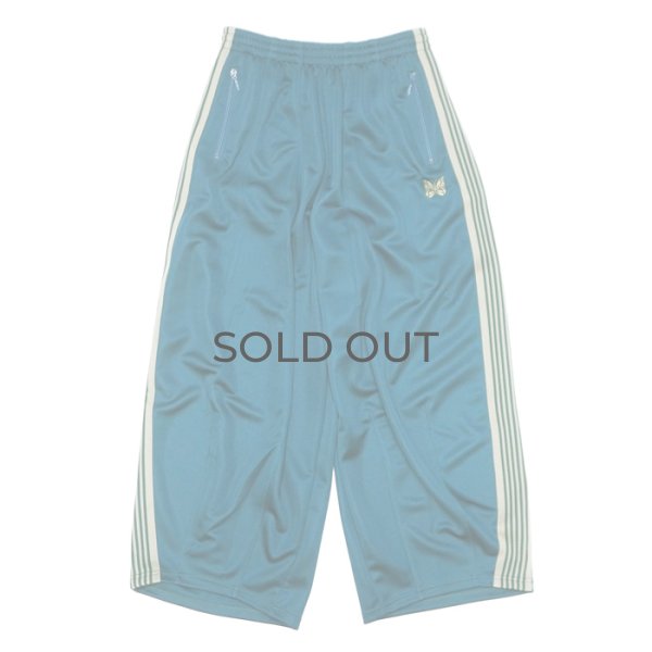 画像1: NEEDLES（ニードルズ）H.D Track Pant（ヒザデルトラックパンツ）"Poly Smooth" / Green（グリーン） (1)
