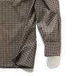 画像5: KAPTAIN SUNSHINE（キャプテンサンシャイン）Summer Wool Open Collar Shirt（サマーウールオープンカラーシャツ）/ Khaki Plaid（カーキチェック） (5)