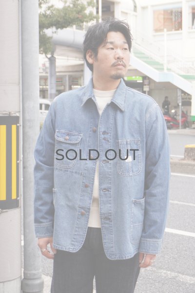 画像9: BARNS OUTFITTERS×BIG MAC（バーンズアウトフィッターズ×ビックマック）Denim Coverall（デニムカバーオール） / L,Indigo（ライトインディゴ） (9)