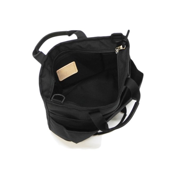 画像4: STANDARD SUPPLY（スタンダードサプライ） 2WAY UTILITY TOTE S（2ウェイ ユーティリティートート S）"ECO STEP MESH"/ Black（ブラック） (4)