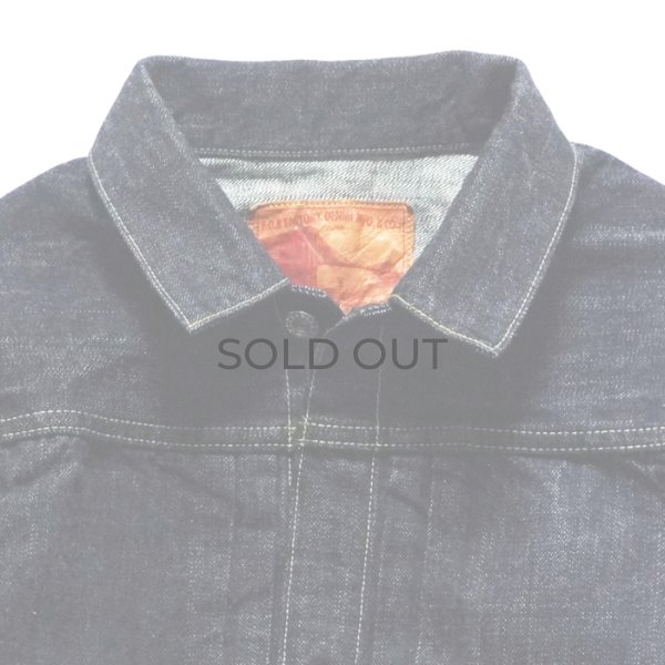 画像4: F.O.B FACTORY（エフオービーファクトリー）WWII DENIM BLOUSE（WWII デニムブラウス）"14oz Selvedge Denim" / Indigo（インディゴ）※One Wash (4)