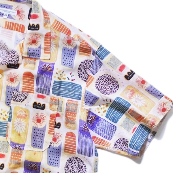 画像4: ENGINEERED GARMENTS（エンジニアードガーメンツ）Camp Shirt （キャンプシャツ）"Multi Color Tencel Jamaican" / Multi Color（マルチカラー） (4)