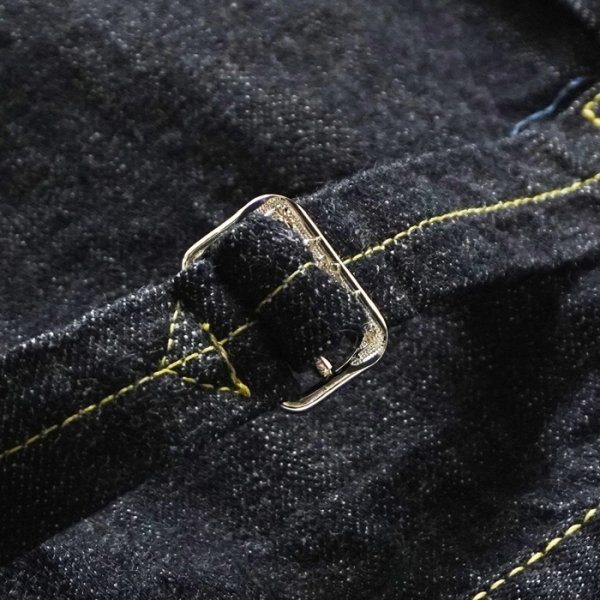画像8: F.O.B FACTORY（エフオービーファクトリー）WWII DENIM BLOUSE（WWII デニムブラウス）"14oz Selvedge Denim" / Indigo（インディゴ）※One Wash (8)