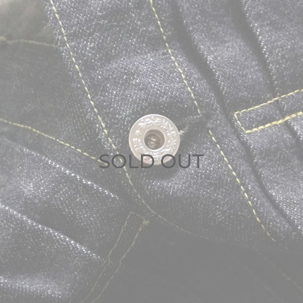 画像7: F.O.B FACTORY（エフオービーファクトリー）WWII DENIM BLOUSE（WWII デニムブラウス）"14oz Selvedge Denim" / Indigo（インディゴ）※One Wash (7)