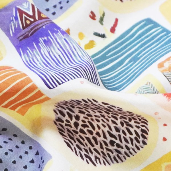 画像6: ENGINEERED GARMENTS（エンジニアードガーメンツ）Camp Shirt （キャンプシャツ）"Multi Color Tencel Jamaican" / Multi Color（マルチカラー） (6)