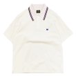 画像1: NEEDLES（ニードルズ）Regular Collar Polo（レギュラーカラーポロ）"Cotton Pique" / Beige（ベージュ） (1)