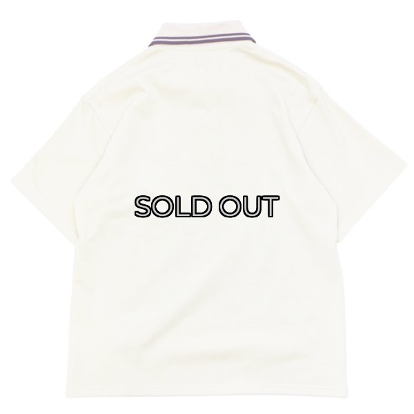 画像2: NEEDLES（ニードルズ）Regular Collar Polo（レギュラーカラーポロ）"Cotton Pique" / Beige（ベージュ） (2)