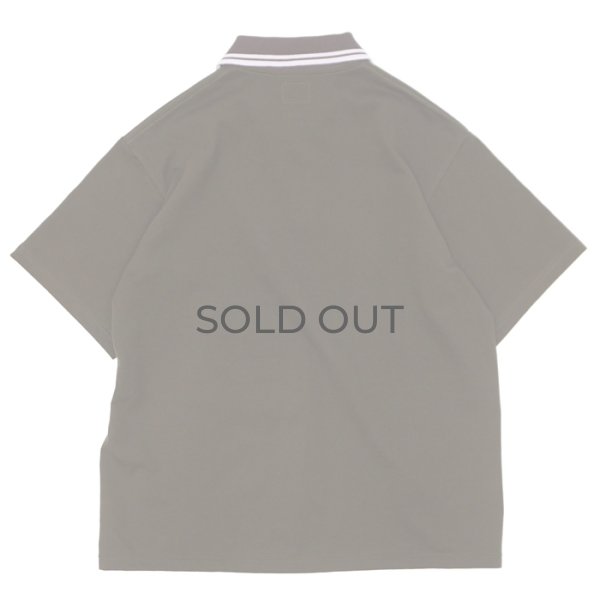 画像2: NEEDLES（ニードルズ）Regular Collar Polo（レギュラーカラーポロ）"Cotton Pique" / Brown（ブラウン） (2)