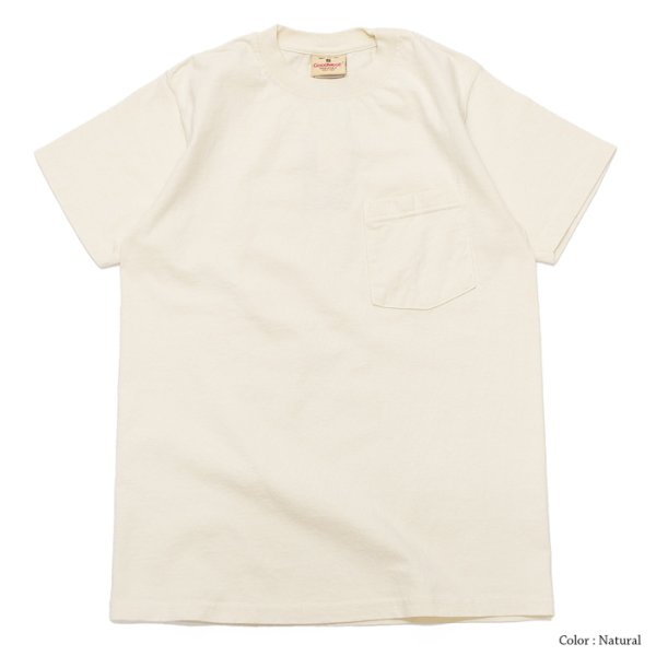 画像1: 『OUTLET』Goodwear（グッドウェア）Short Sleeve Crew Neck Pocket Tee（ショートスリーブクルーネックポケットT）/ 8Colors（全8色展開） (1)
